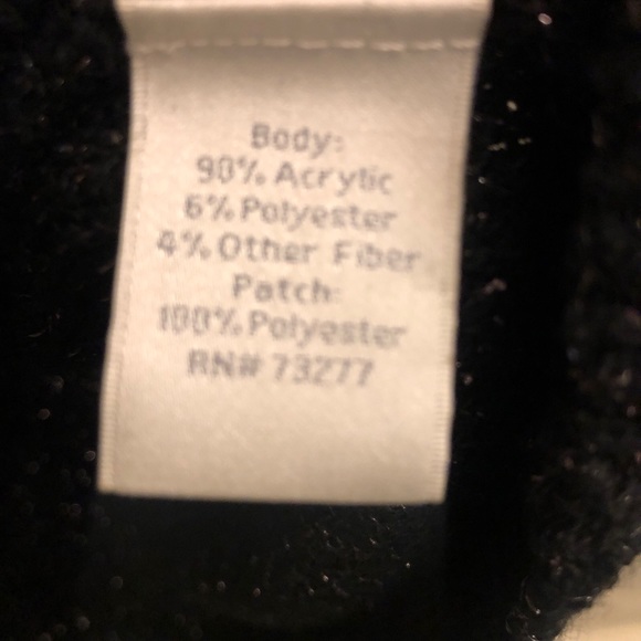 Lauren Conrad XS black & white hearts sweater. Vintage. - Picture 2 of 10